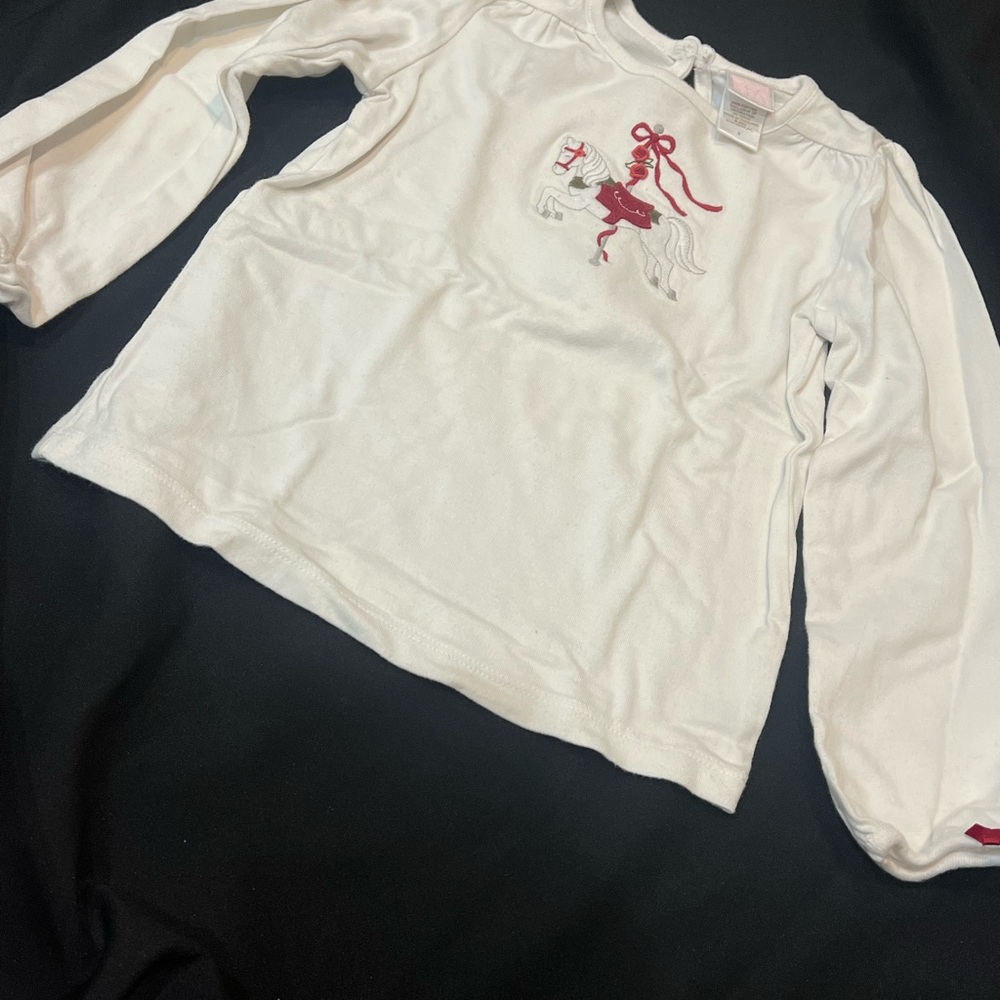 Vintage Janie & Jack 24 month Carousel Horse Shirt